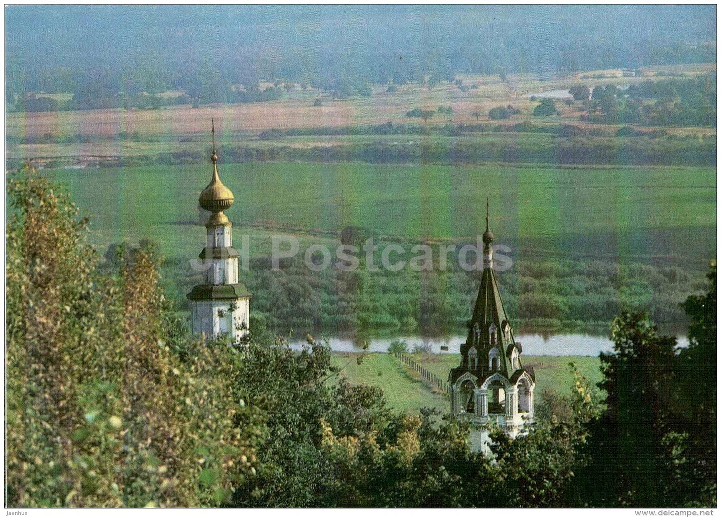 Church of St. Nicholas in Galeii - Vadimir - 1982 - Russia USSR - unused - JH Postcards