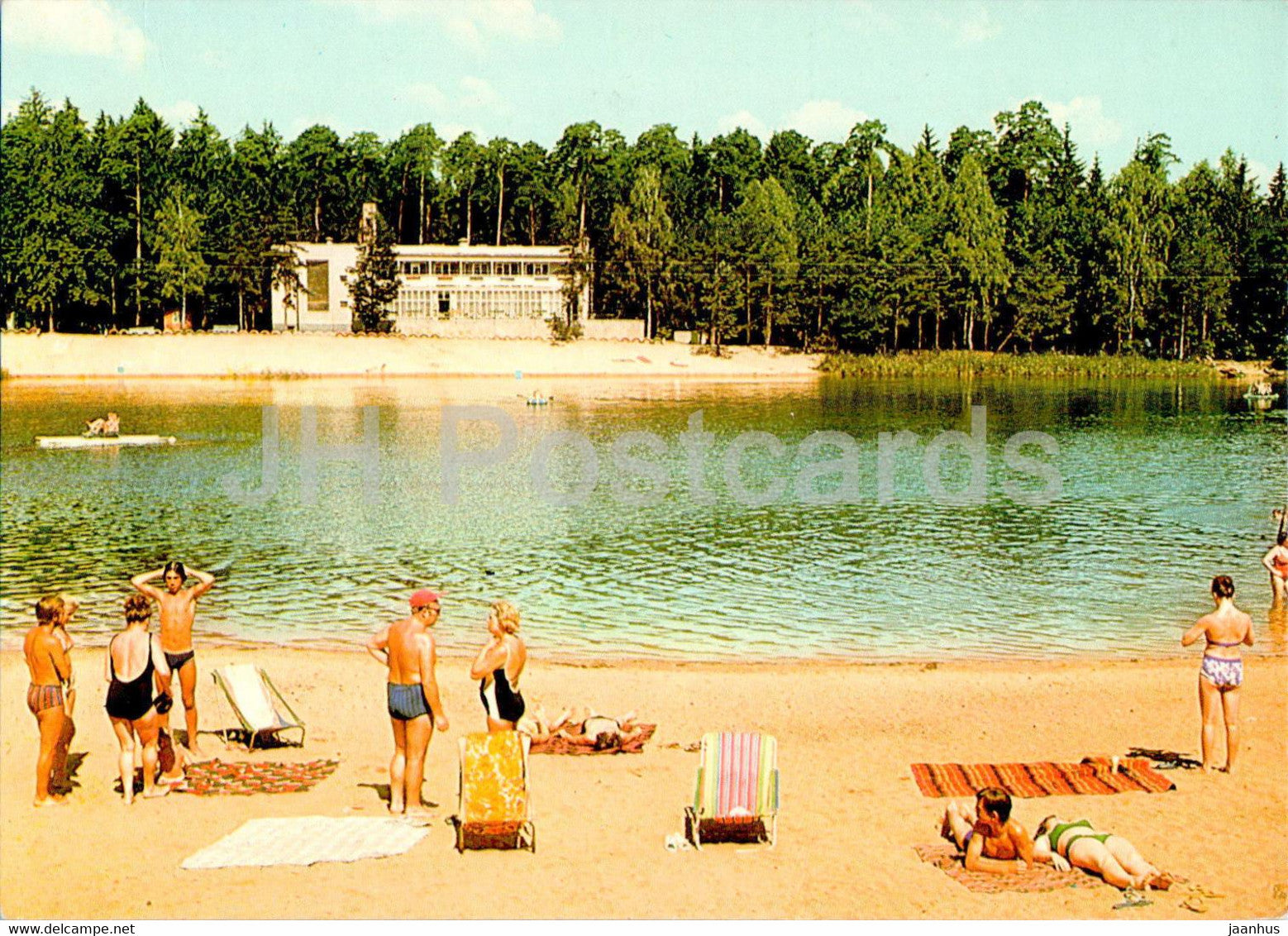 Osrodek wypoczynkowy Hutnik nad Jeziorem Turawskim - Hutnik holiday resort on Lake Turawskie - Poland - unused - JH Postcards