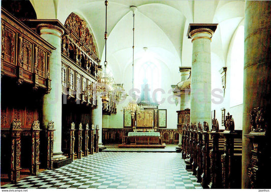 Kronborg - Helsingor - Kirkerummet set mod ost - The Interior of the Chapel looking eastwards - 3022 - Denmark - unused - JH Postcards