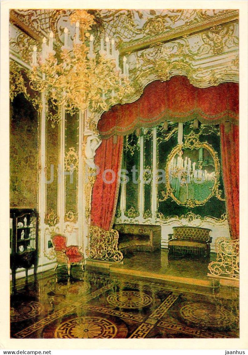 Leningrad - St Petersburg - Hermitage - The Budoir in the Winter Palace - 1984 - Russia USSR - unused - JH Postcards