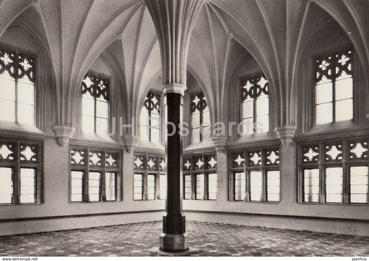 Malbork - Teutonic Order castle - Summer refectory in the Royal Palace - Poland - unused