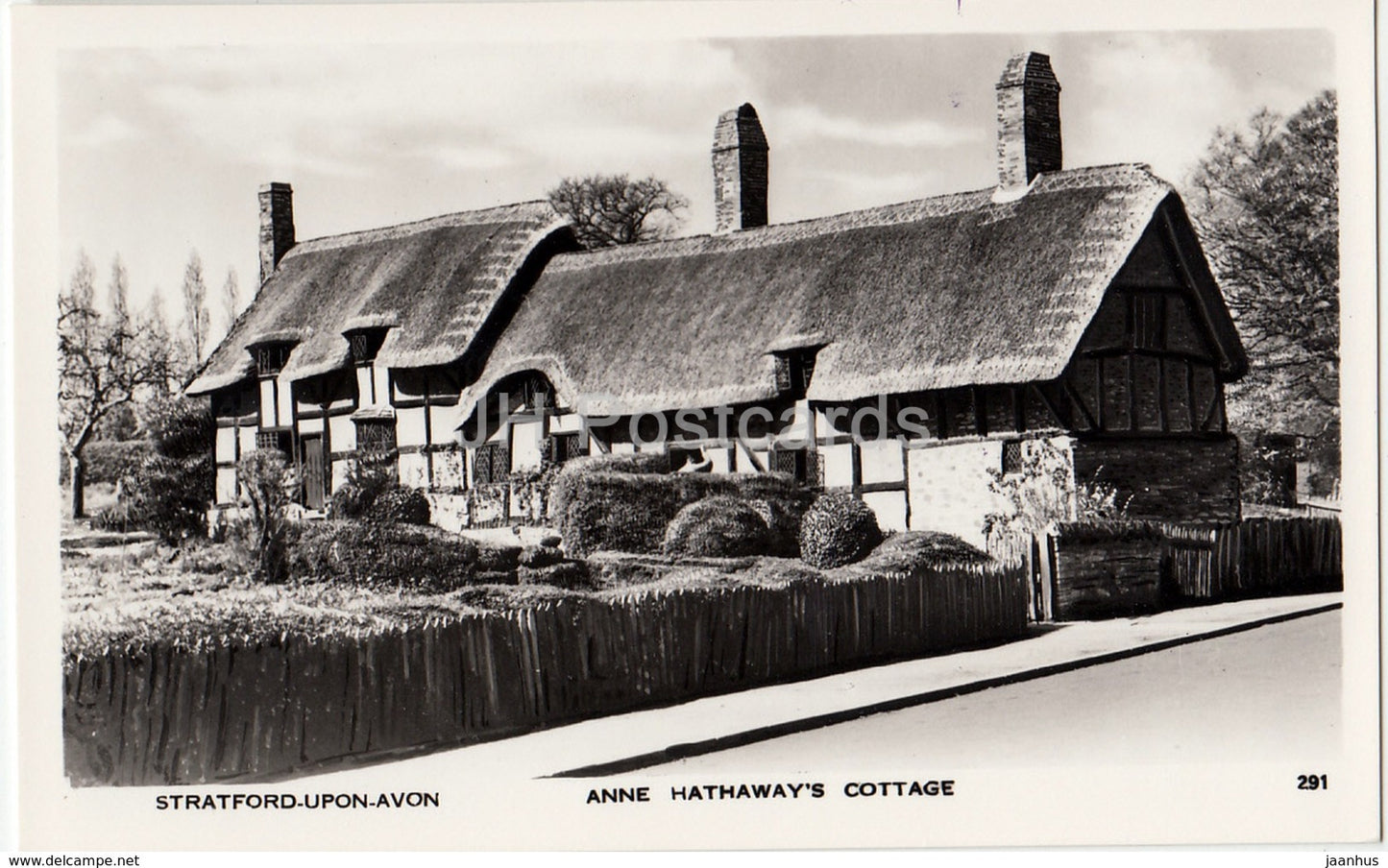 Shottery - Stratford-Upon-Avon - Anne Hathaway' s Cottage - 291 - United Kingdom - England - used - JH Postcards