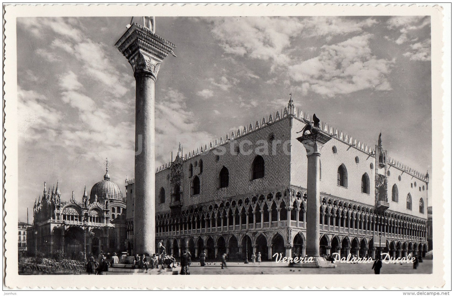 Palazzo Ducale - The Ducal Palace - 161 - Venice - Venezia - Italy - Italia - unused - JH Postcards