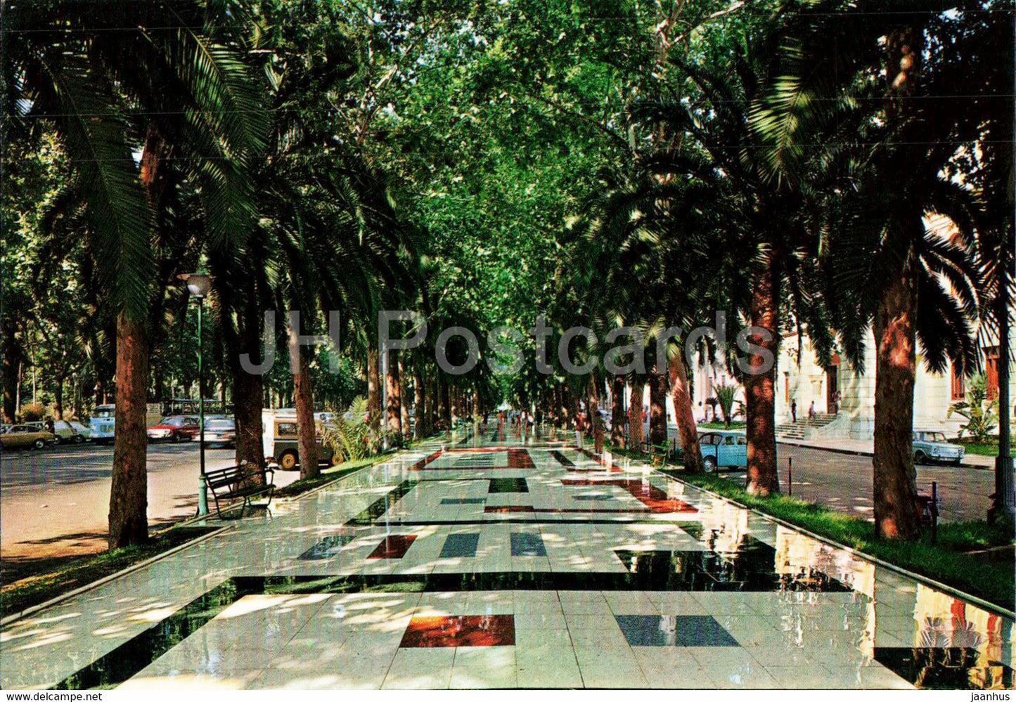 Malaga - Costa del Sol - Vista parcial del Parque - park - view - 1750 - Spain - unused - JH Postcards