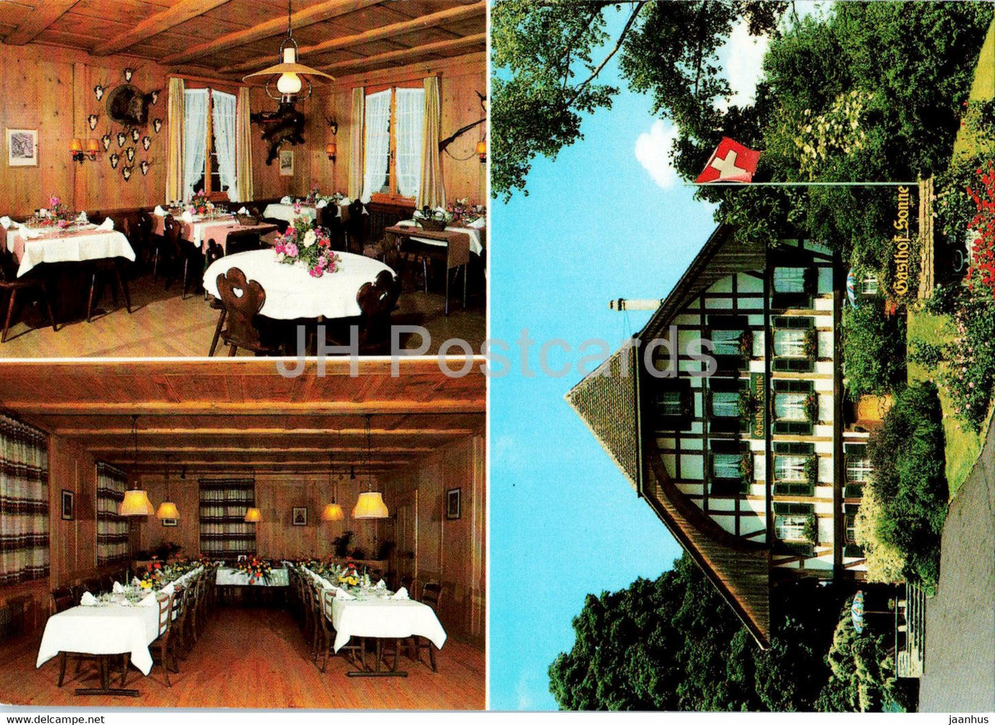 Gasthof Sonne - Messen - hotel - Switzerland - unused - JH Postcards