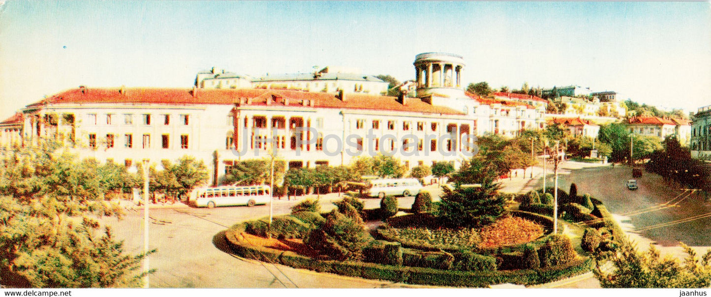 Sevastopol - Revolution square - Crimea - 1970 - Ukraine USSR - unused - JH Postcards