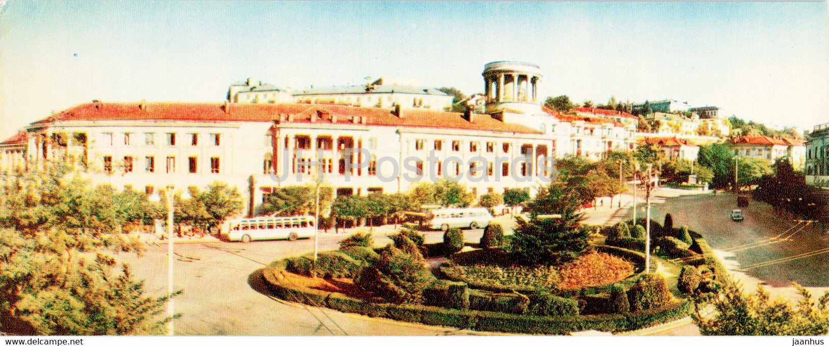 Sevastopol - Revolution square - Crimea - 1970 - Ukraine USSR - unused - JH Postcards