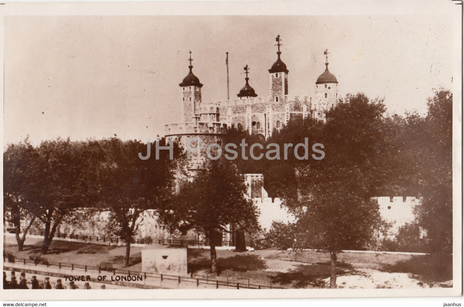 London - Tower of London - RA - old postcard - England - United Kingdom - unused - JH Postcards