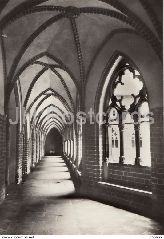 Malbork - Teutonic Order castle - The cloister in the High Castle - Poland - unused