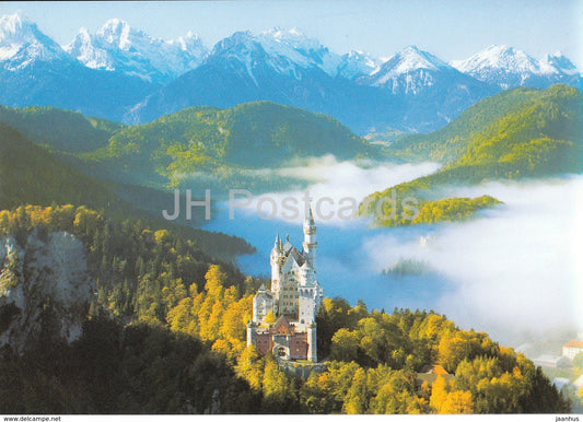 Konigsschloss Neuschwanstein - Royal castle Neuschwanstein - Germany -  unused - JH Postcards