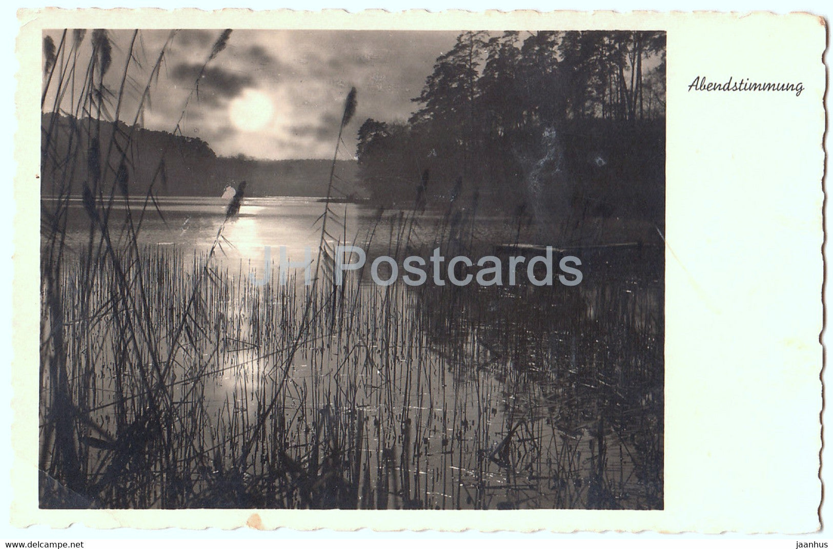 Abendstimmung - Amag 65574 - old postcard - 1937 - Germany - used - JH Postcards