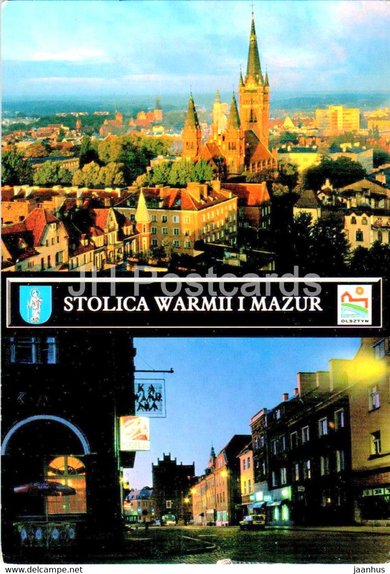 Olsztyn - Stolica Warmii i Mazur - The capital of Warmia and Mazury - Poland - unused - JH Postcards