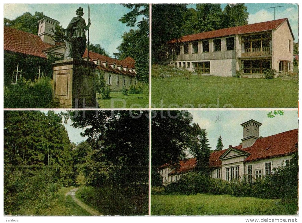 Göhrde - Jagdschloss - Germany - gelaufen - JH Postcards