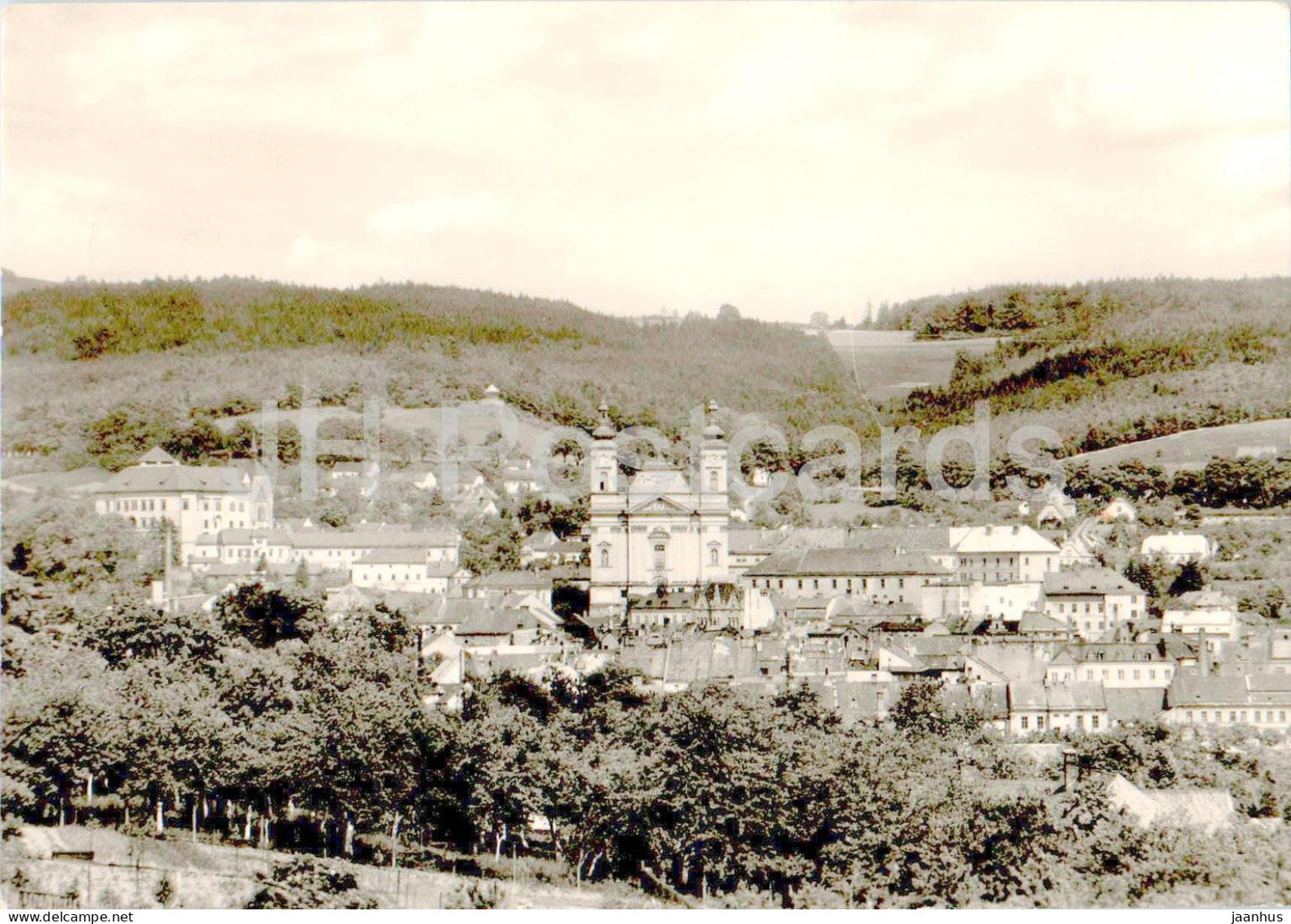 Sternberk - general view - 1961 - Czech Repubic - Czechoslovakia - used - JH Postcards