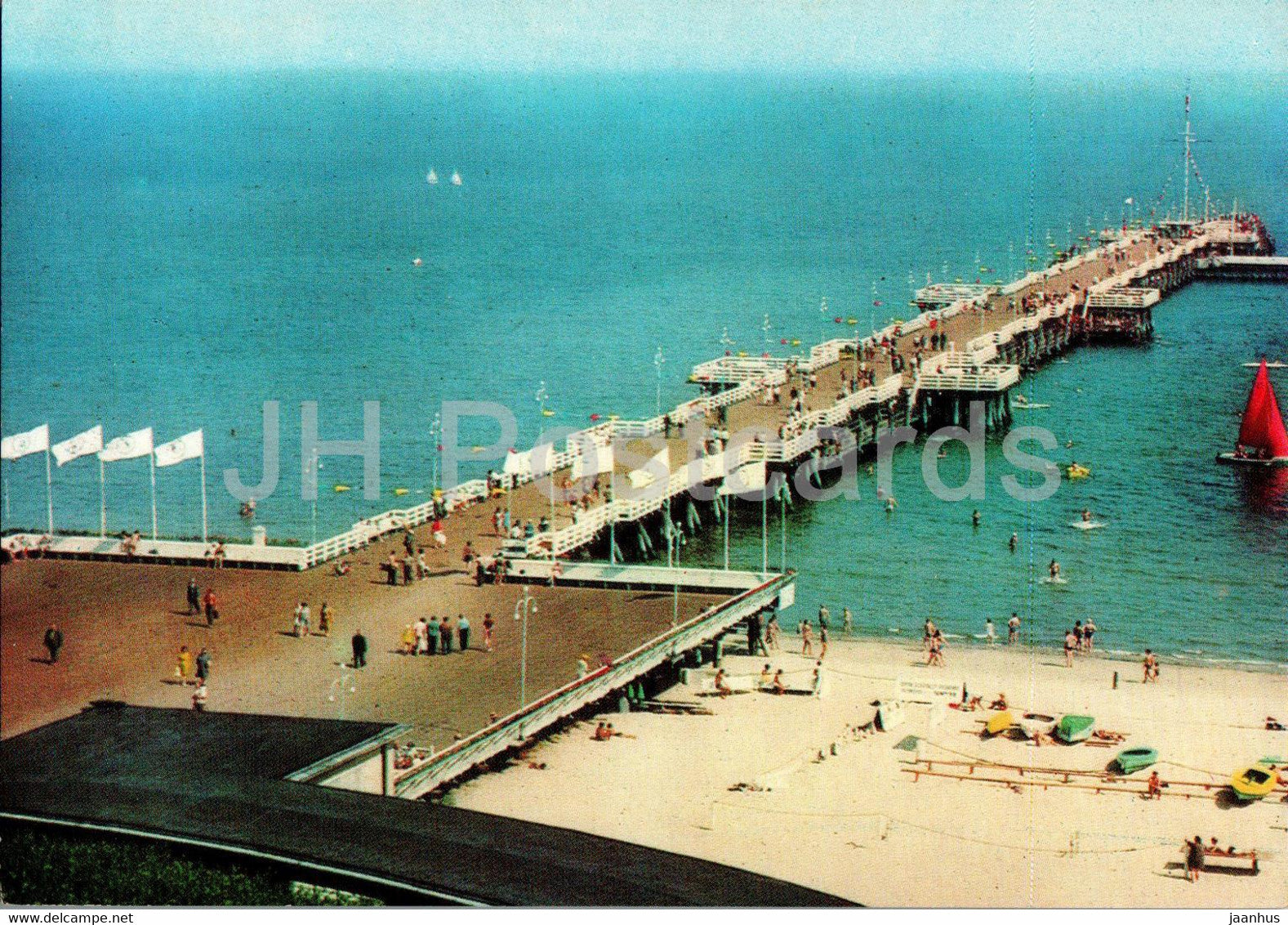 Sopot - Molo - pier - Poland - unused - JH Postcards