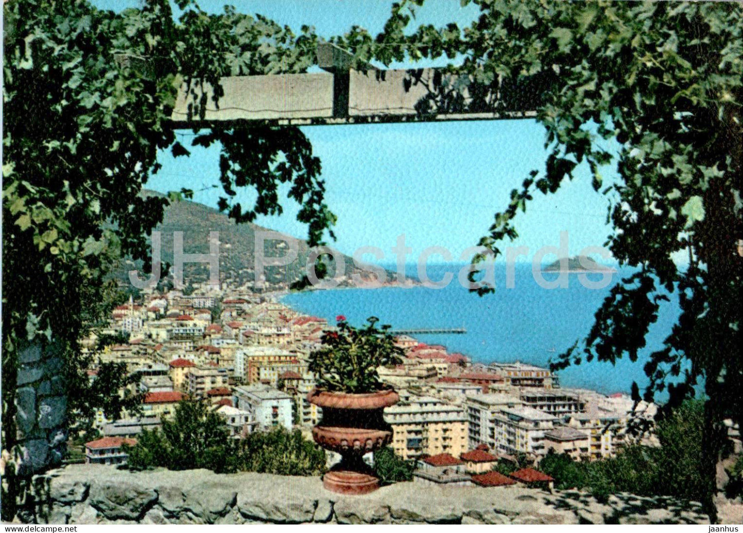 Alassio - Riviera dei Fiori - Panorama - 1961 - Italy - used - JH Postcards