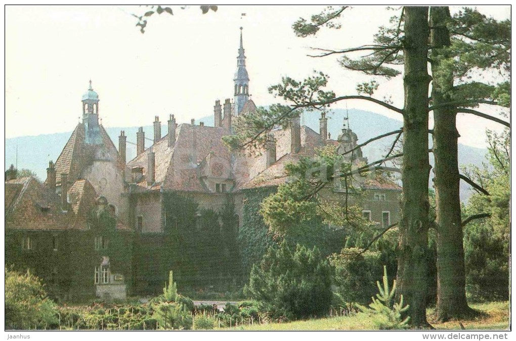 sanatorium Karpaty (Carpathian) - Mukacheve - Mukachevo - 1985 - Ukraine USSR - unused - JH Postcards