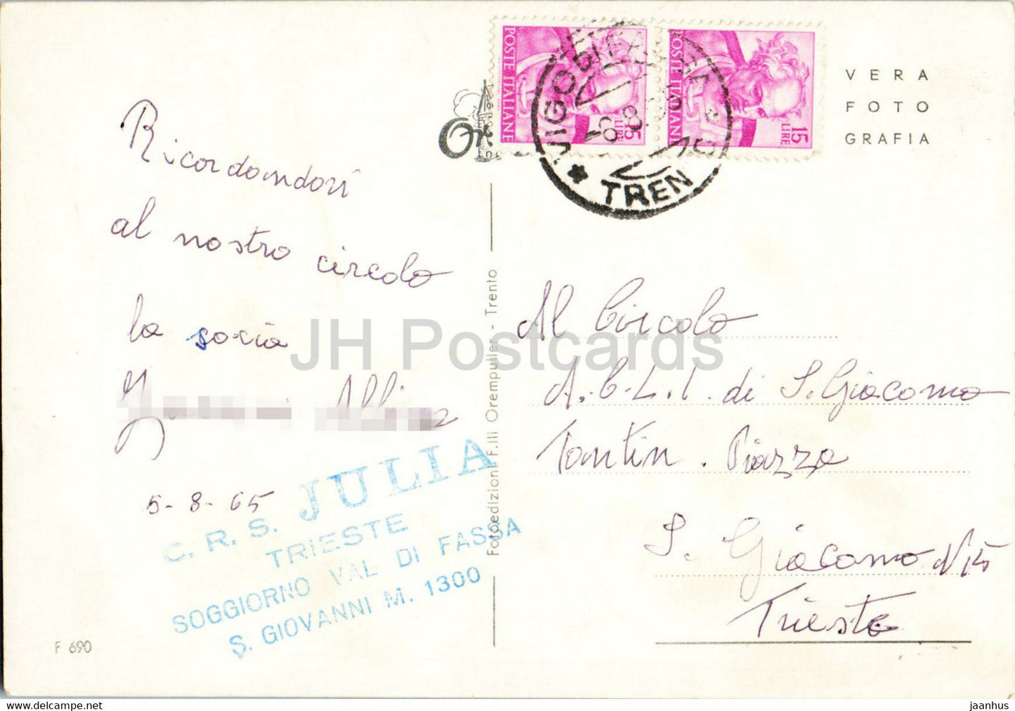 Pozza di Fassa - La Chiesetta - church - 1965 - Italy - used