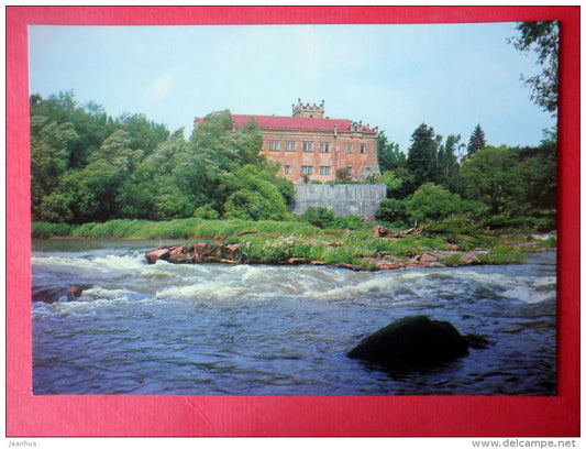 Chateau restyled in romantic Gothic - Klasterec nad Ohri - Czech Castles - Czech Republik , Czechoslovakia - unused - JH Postcards