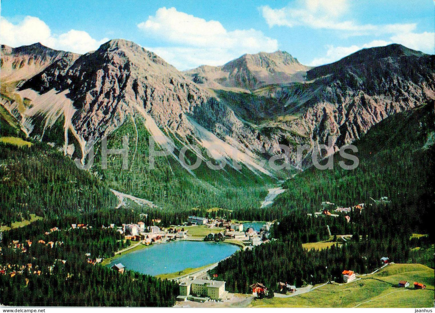 Arosa - Oberseegebiet mit Schiesshorn - 126 - Switzerland - used - JH Postcards