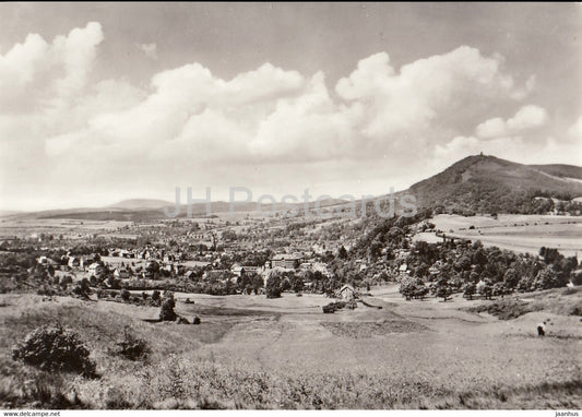 Stadtansicht von Suhl um 1925 - Waffenmuseum Suhl - DDR Germany - unused - JH Postcards