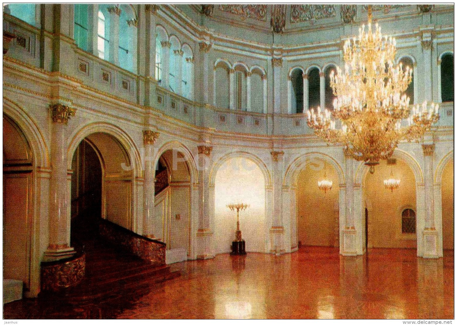 Vladimir Hall - Grand Kremlin Palace - postal stationery - Moscow - 1978 - Russia USSR - unused - JH Postcards