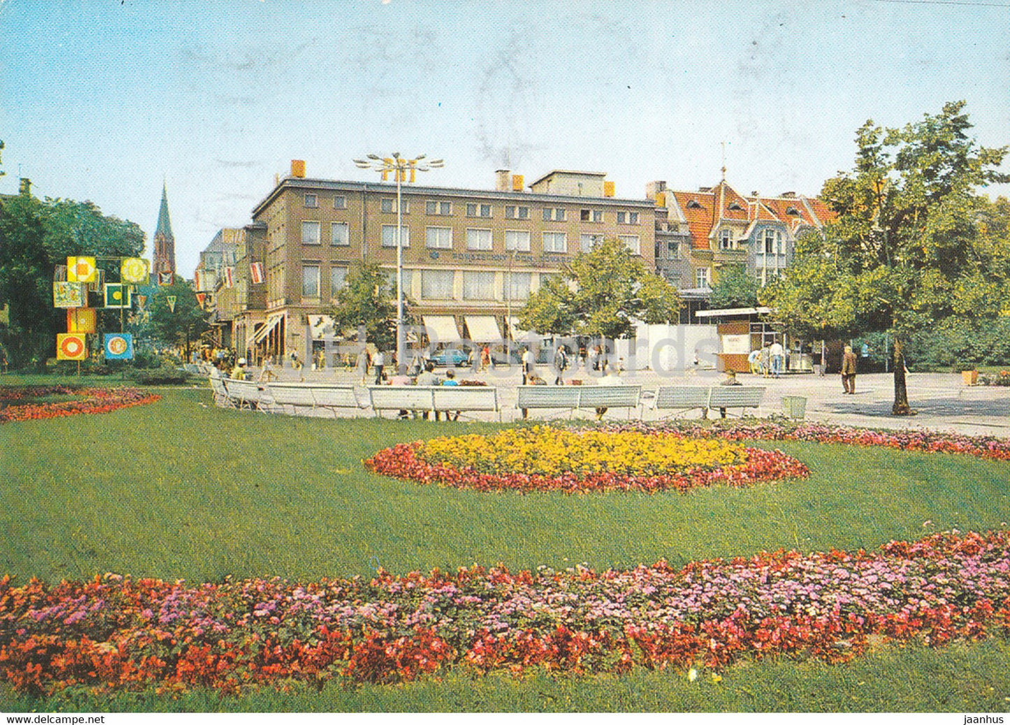 Sopot - Polish - Soviet Friendship Square - Poland - used - JH Postcards