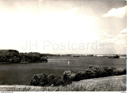 Mikolajki - Jezioro Talty - lake - Poland - used - JH Postcards