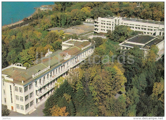 Tikhookeansky (Pacific Ocean) sanatorium - Vladivostok - postal stationery - 1985 - Russia USSR - unused - JH Postcards