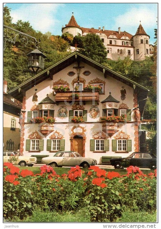 Markt Neubeuern am Inn mit Schloss - castle - 1239 - Germany - gelaufen - JH Postcards