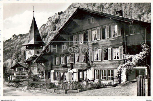 Meiringen - 11855 - 1951 - old postcard - Switzerland - used - JH Postcards