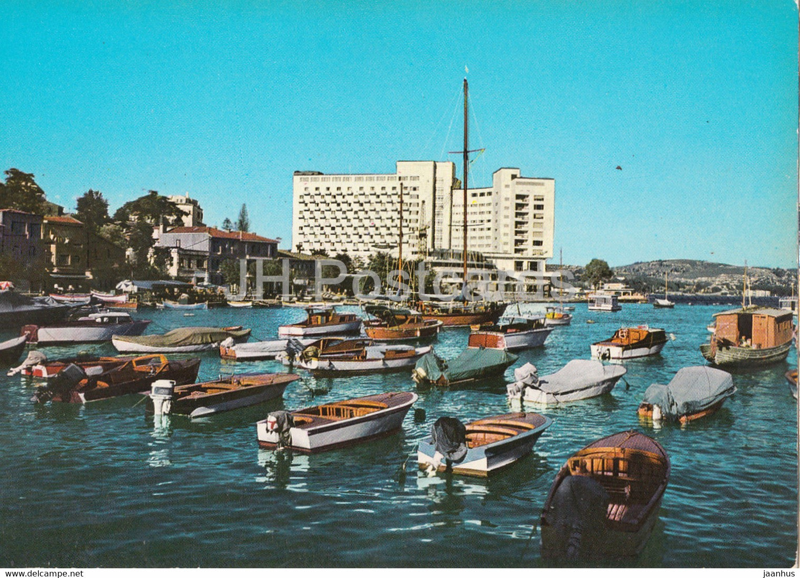 Istanbul - Tarabya and Hotel - boat - 1995 - Turkey - used - JH Postcards