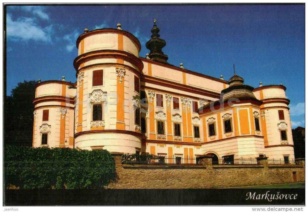 Markusovce castle - Slovakia - used 2010 - JH Postcards