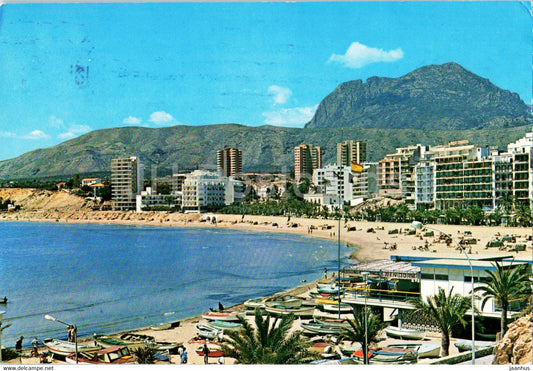 Benidorm - beach - 158 - 1973 - Spain - used - JH Postcards