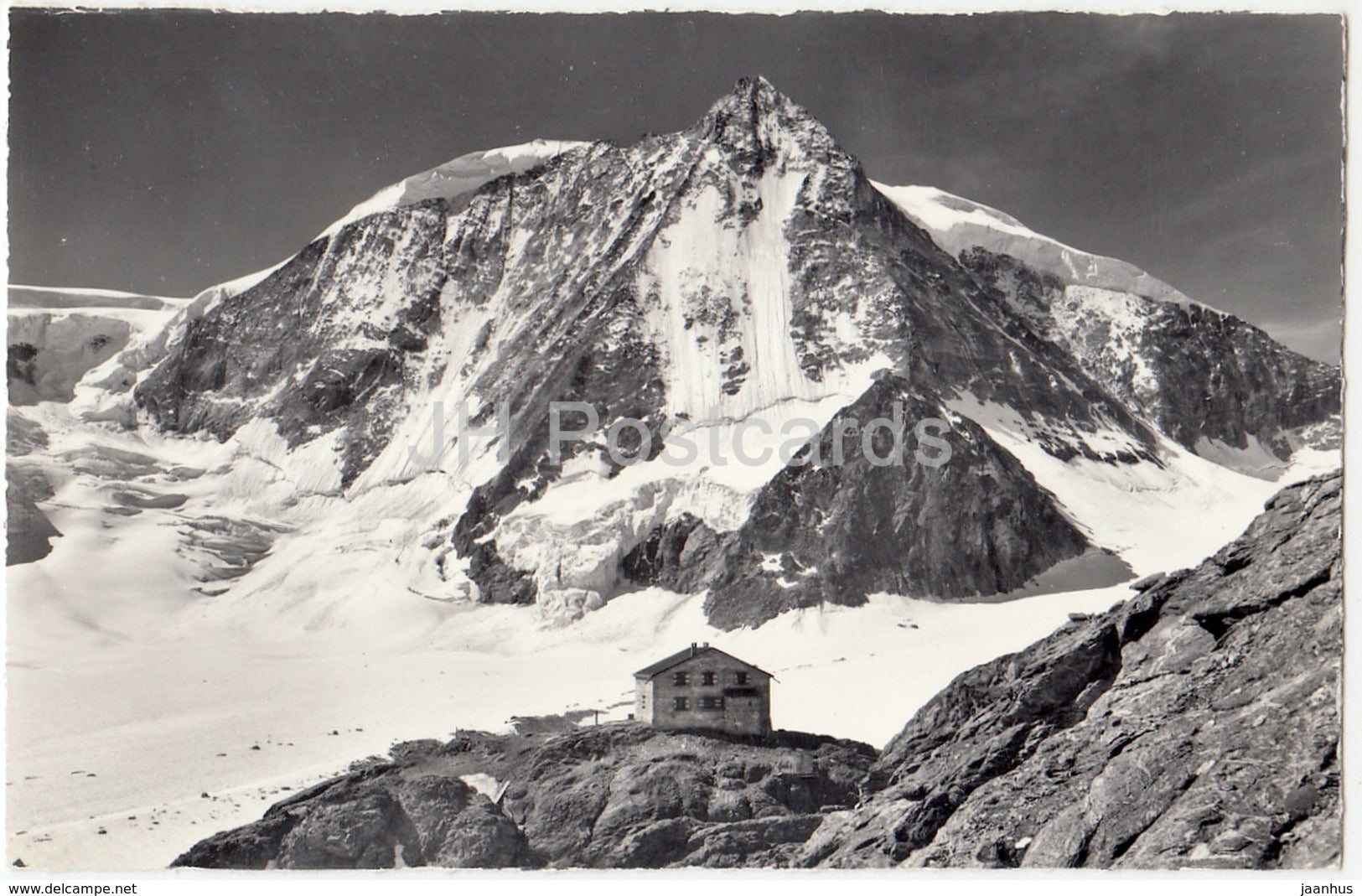 Cabane du Val des Dix 2925 m - Mont Blanc de Chellon - 9319 - Switzerland - 1974 - used - JH Postcards