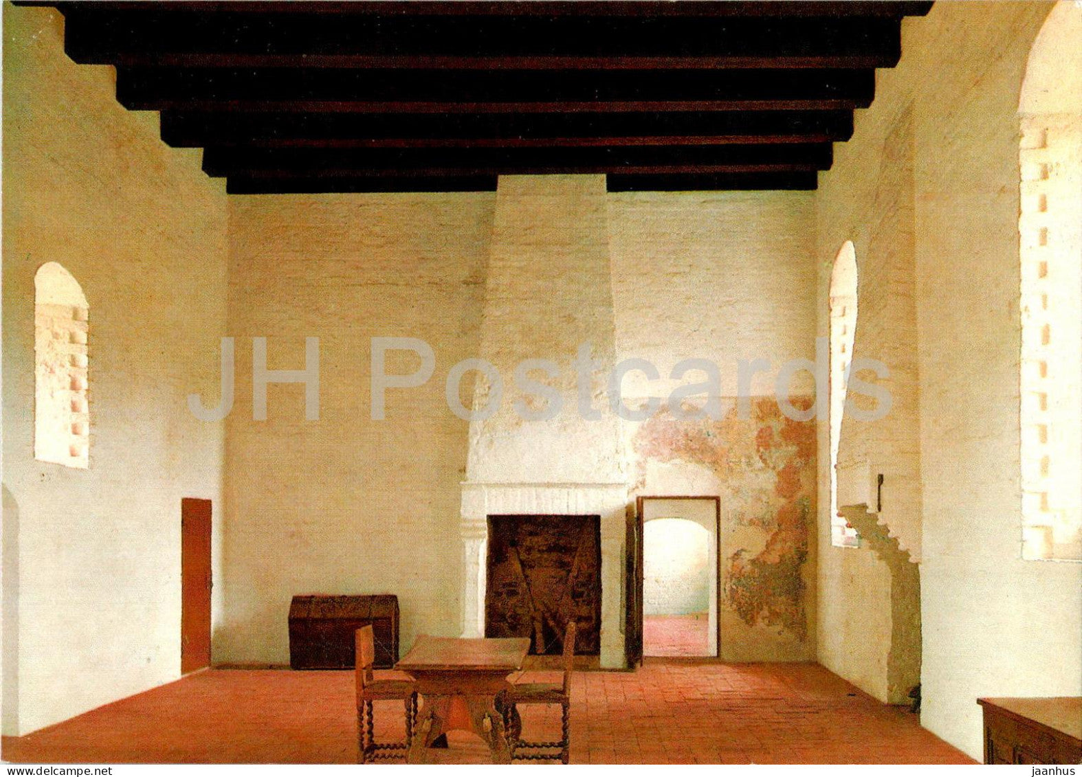 Spottrup - Salling - interior - castle - 8107 - Denmark - unused - JH Postcards