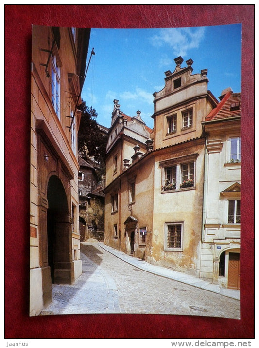 House at Golden Swan - Prague - CZECH REPUBLIC, CZECHOSLOVAKIA - unused - JH Postcards