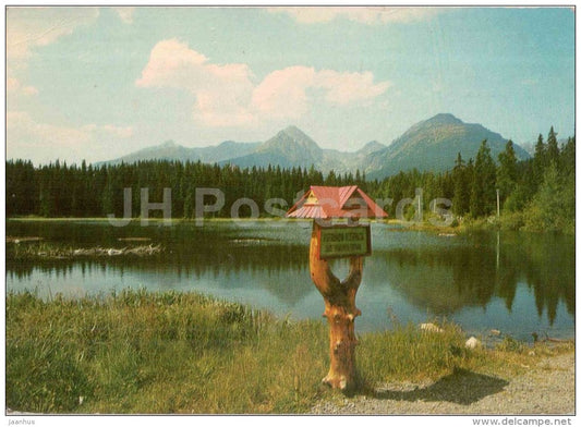 Nove Strbske Pleso - Vysoke Tatry - High Tatras - Czechoslovakia - Slovakia - used 1971 - JH Postcards