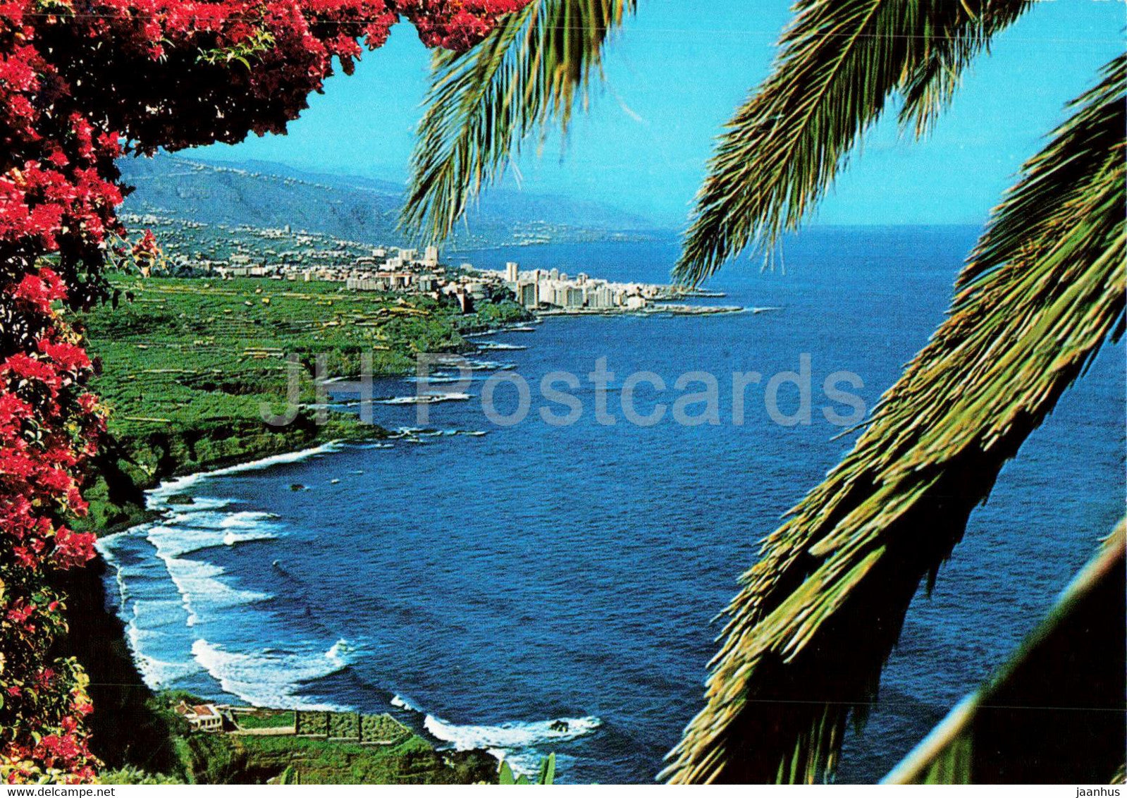 Puerto de la Cruz - Vista de la Costa Norte - view of the northern coast - Tenerife - 38 - Spain - unused - JH Postcards