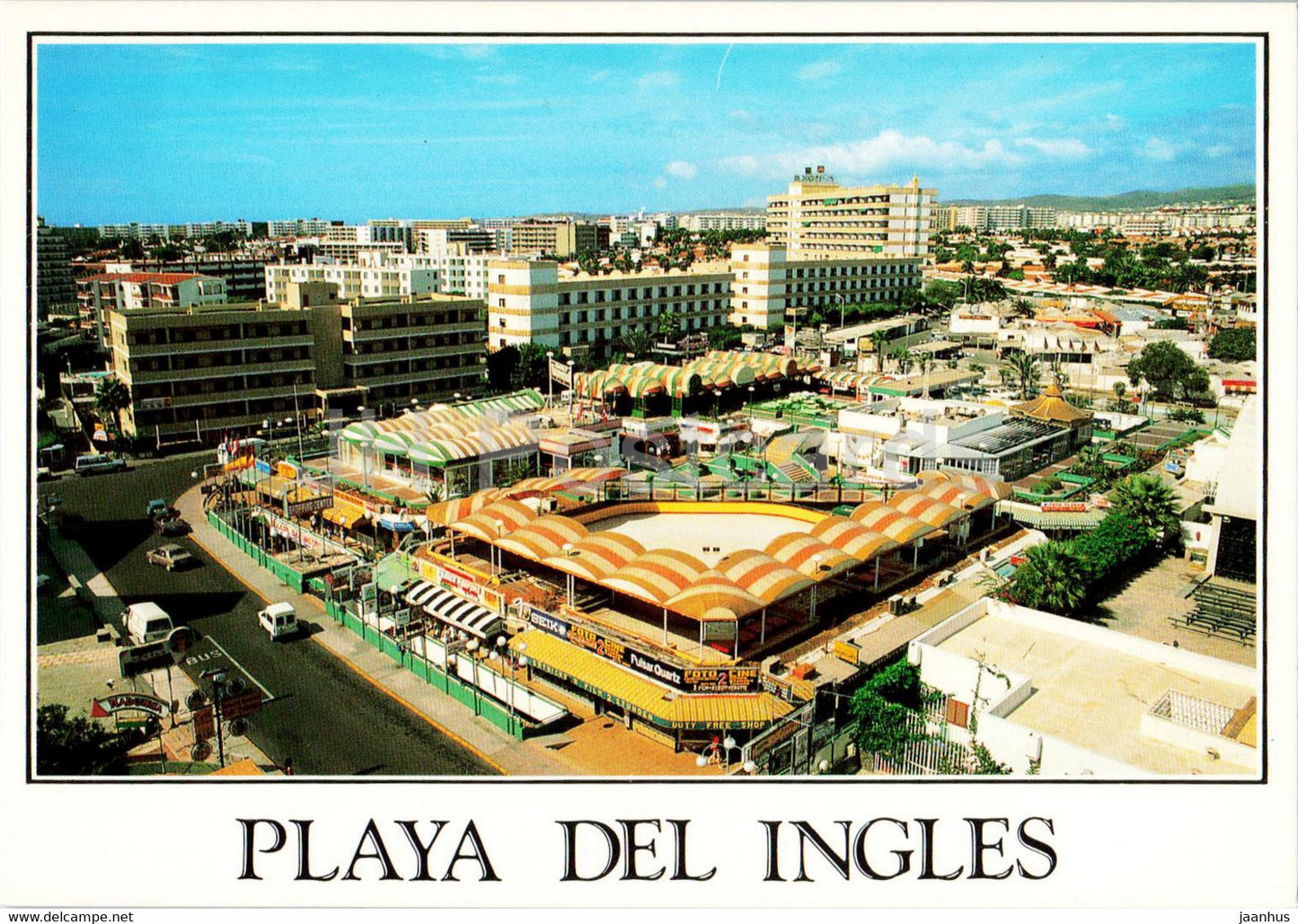 Gran Canaria - Playa del Ingles - 028 - beach - Spain - unused - JH Postcards