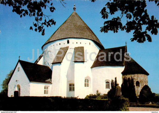 Bornholm - Osterlars kirke - church - 4070 - 1981 - Denmark - used - JH Postcards