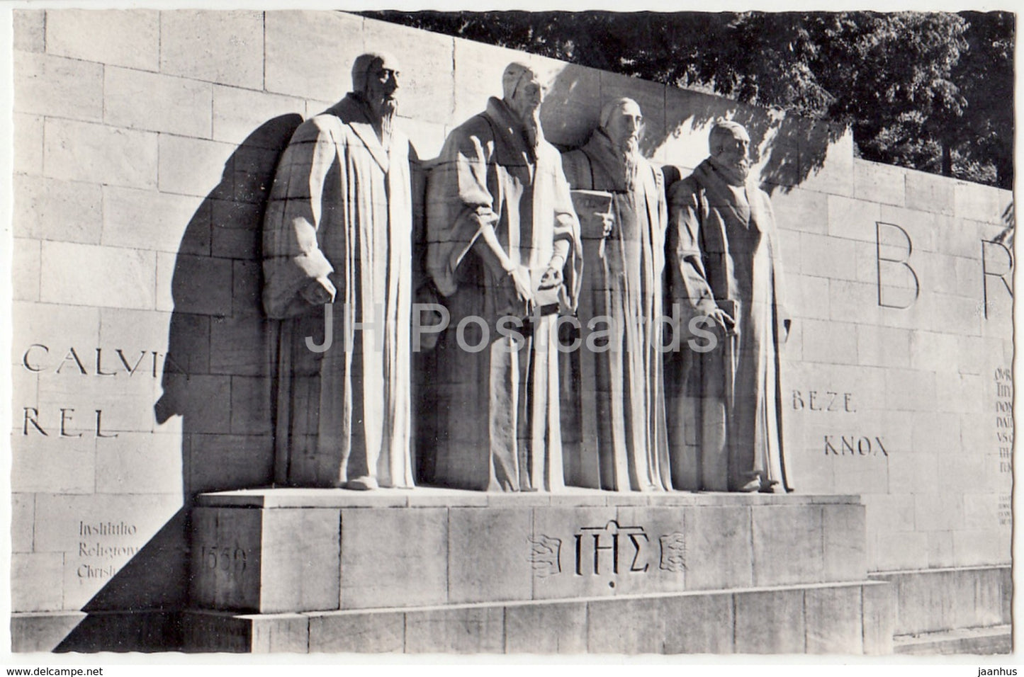 Geneve - Geneva - Monument International de la Reformation - 7098 - Switzerland - old postcard - unused - JH Postcards