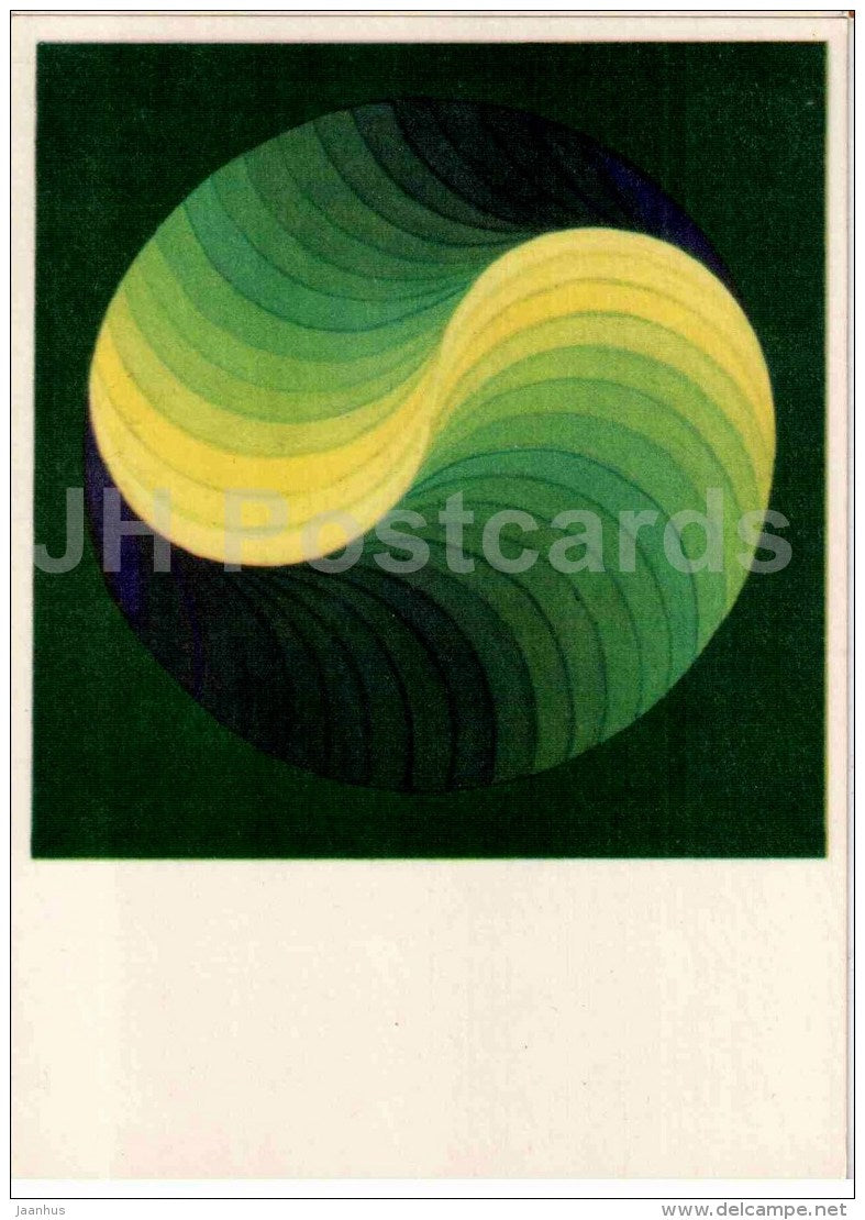 illustration by A. Vint - colours 3 - 1974 - Estonia USSR - unused - JH Postcards