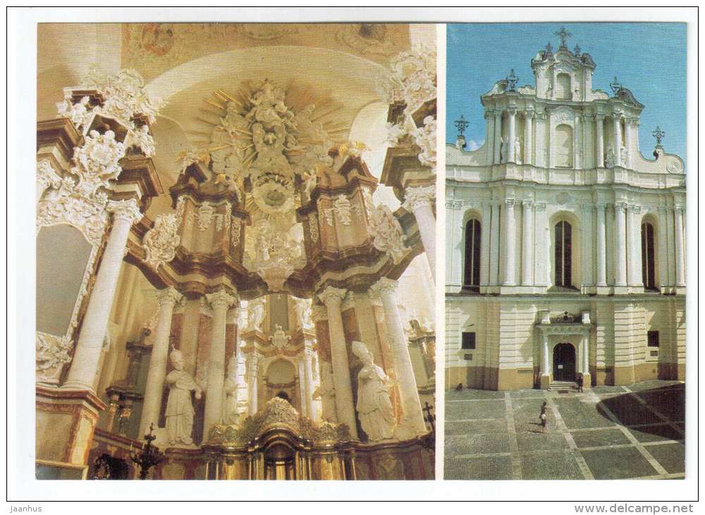 The University - The Museum of Science - Vilnius - 1983 - Lithuania USSR - unused - JH Postcards