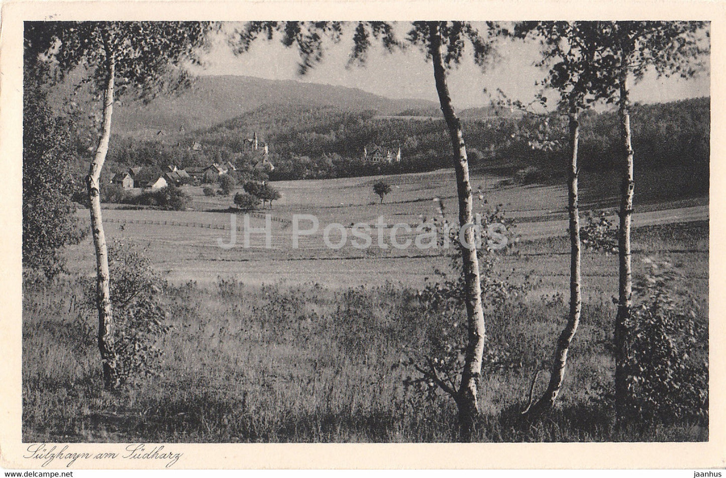 Sulzhayn am Sudharz - 546 - old postcard - 1926 - Germany - used - JH Postcards