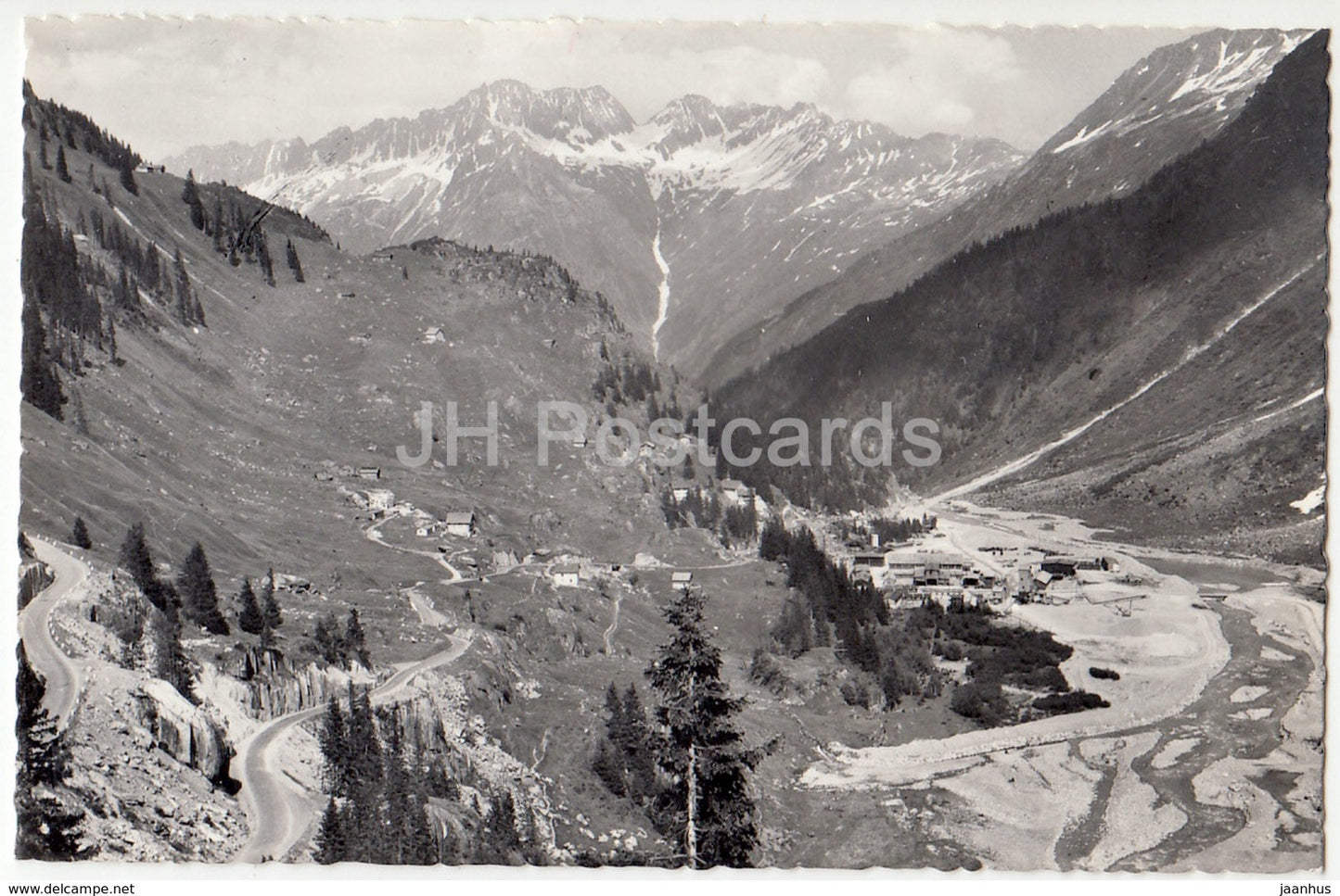 Goscheneralp mit Rienzenstock - 4099 - Switzerland - 1963 - used - JH Postcards