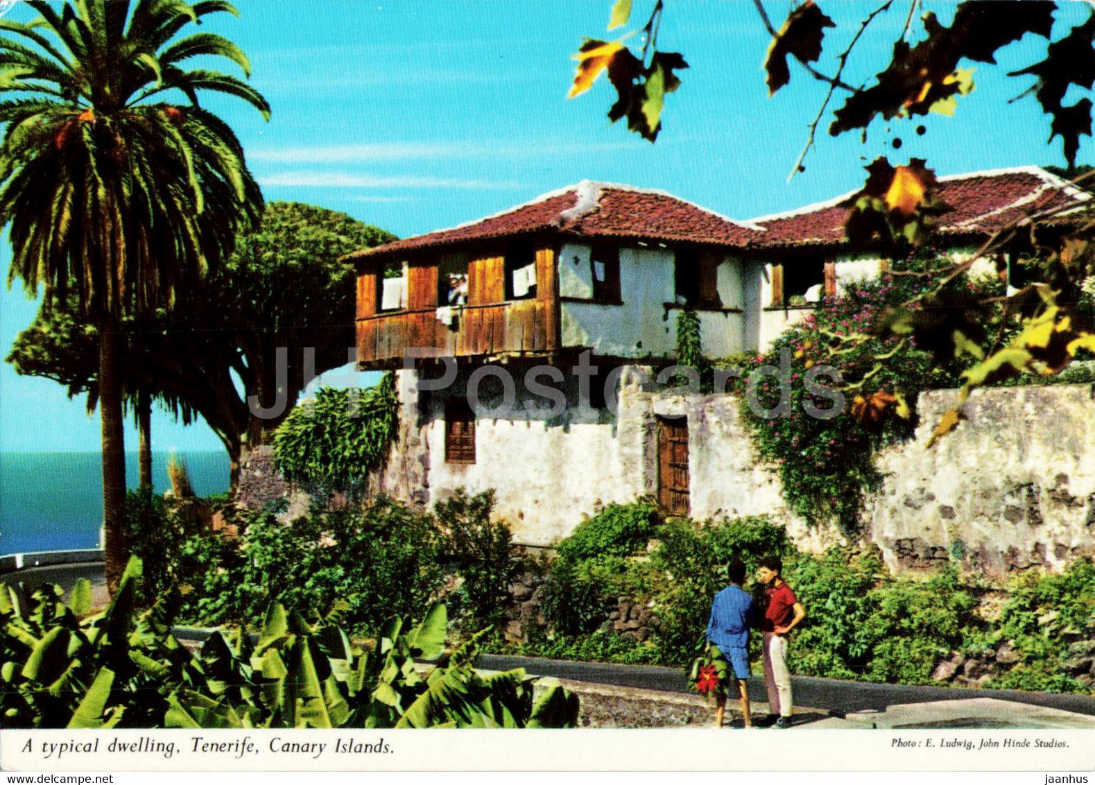 Typical Dwelling - Tenerife - Canary Islands - 82 - Spain - unused - JH Postcards