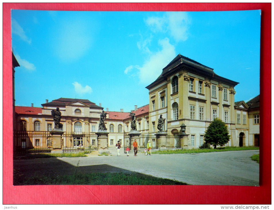 baroque Chateau - Duchcov - Czech Castles - Czech Republik , Czechoslovakia - unused - JH Postcards