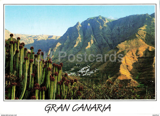 Gran Canaria - Valle de Agaete - Spain - unused - JH Postcards