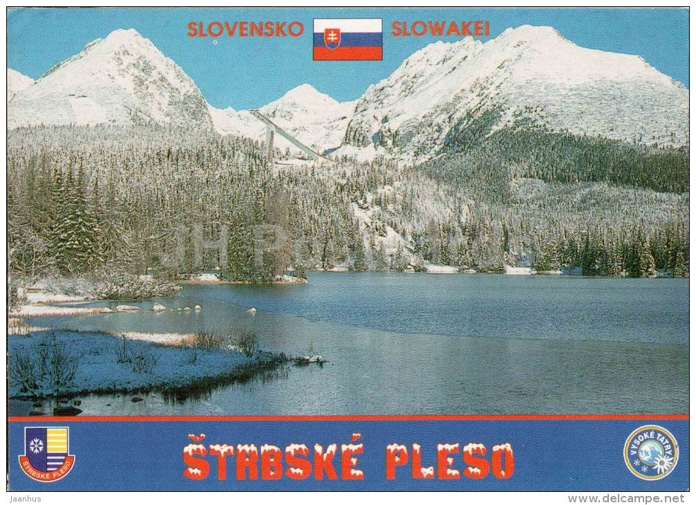 Strbske Pleso - mountains - Slovakia - unused - JH Postcards